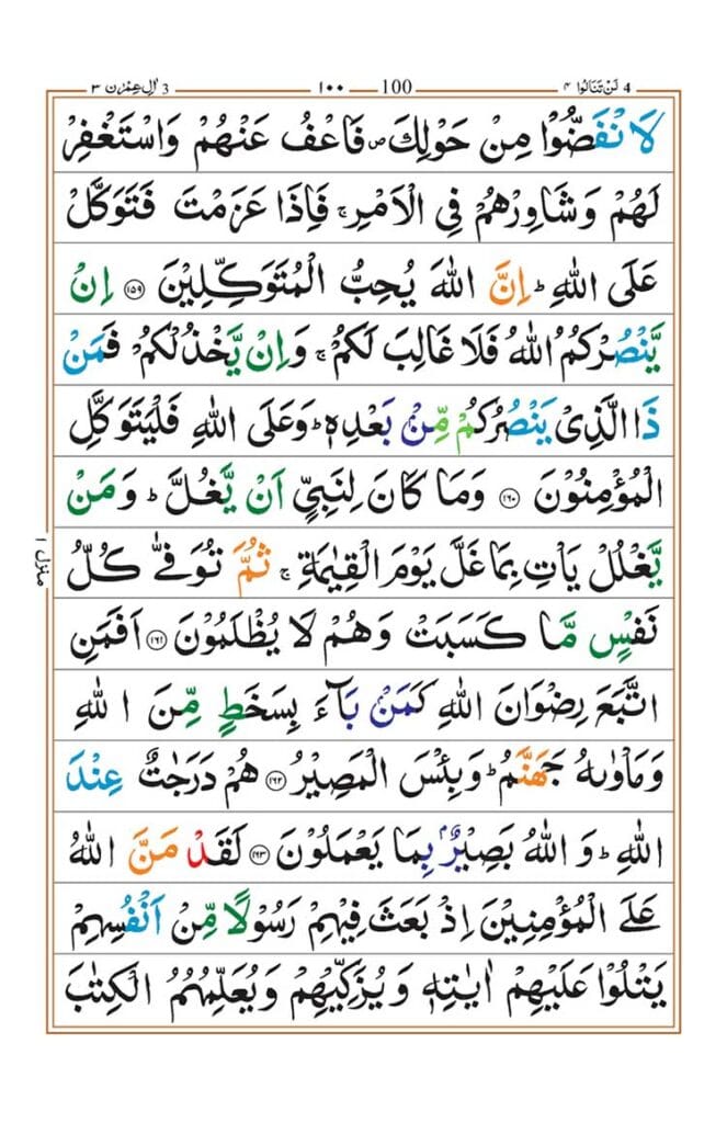Surah Al Imran page 31