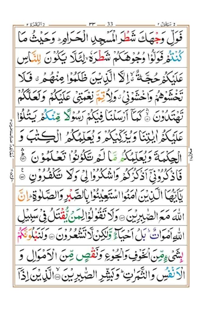 surah baqarah page 29