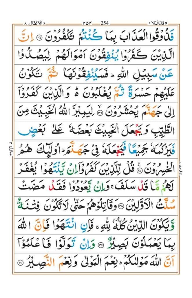 Surah Al Anfa page 7