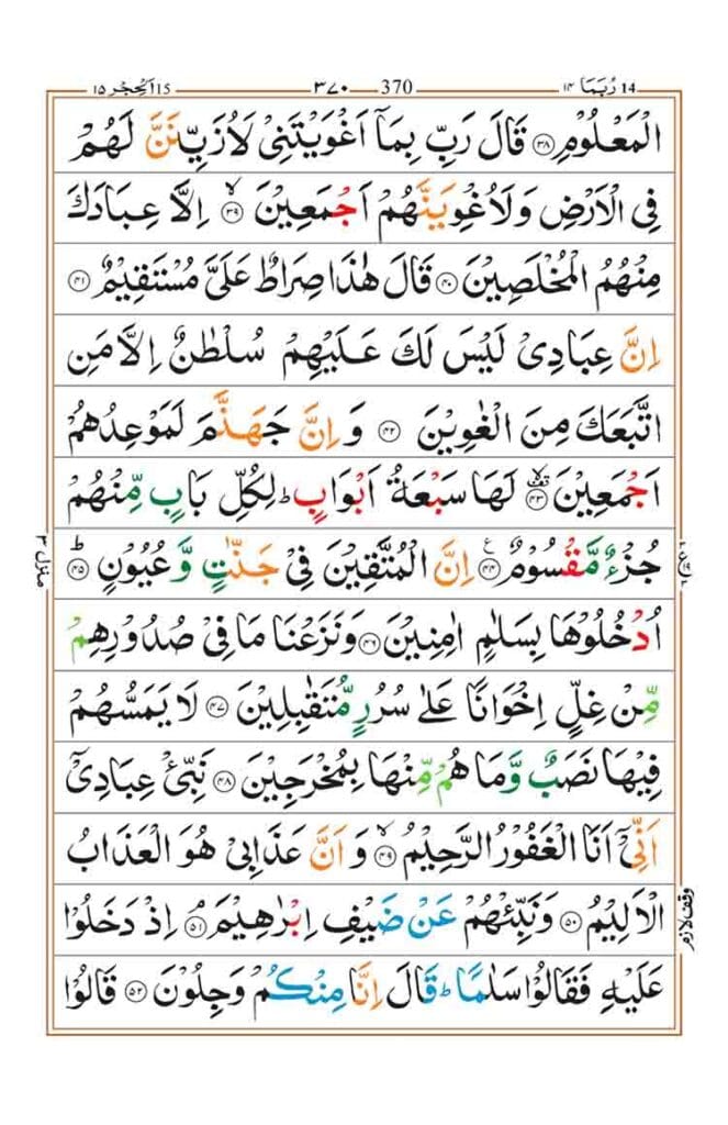 Surah Hijr Page 5