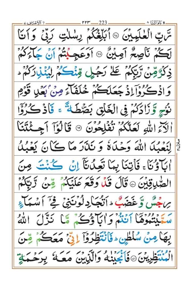 Surah Al-Araf Page 13