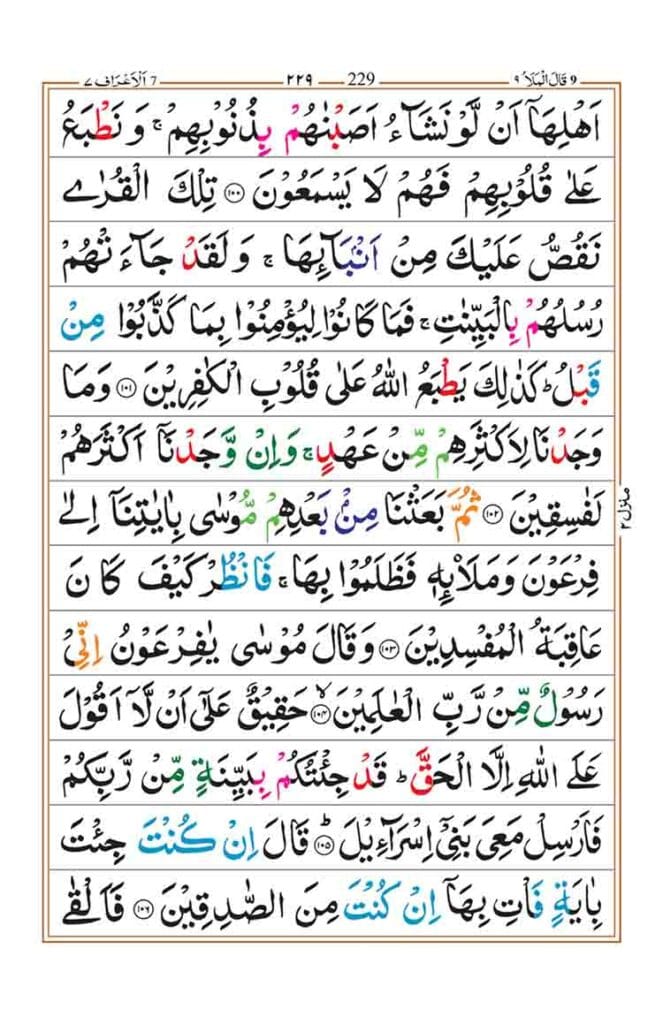 Surah Al-Araf Page 19