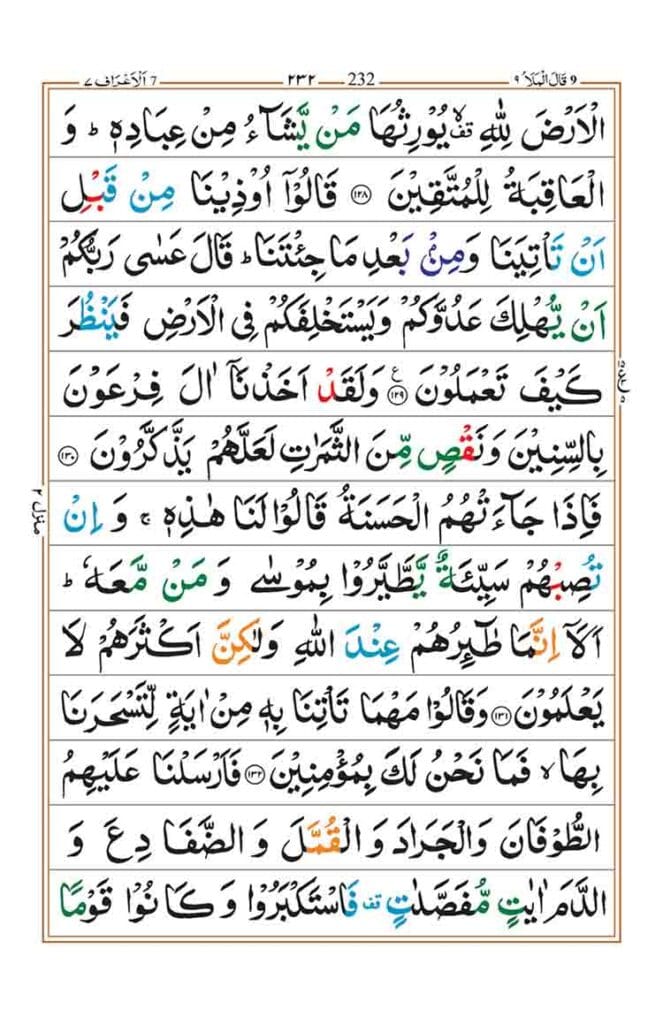Surah Al-Araf Page 22