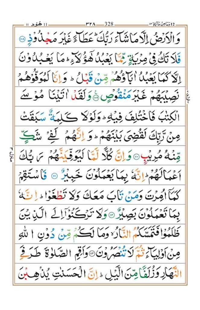 Surah Hud Page 19