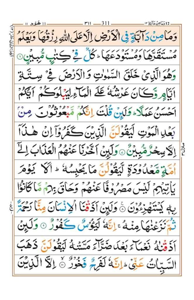 Surah Hud Page 2