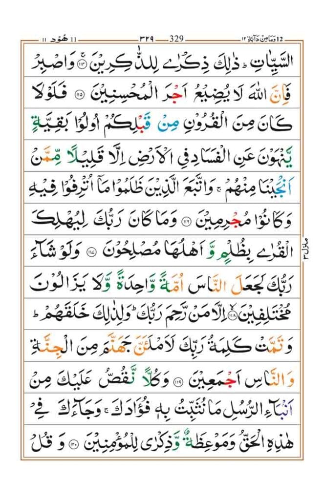 Surah Hud Page 20