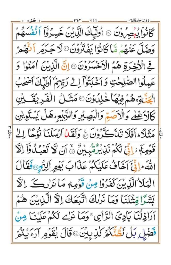 Surah Hud Page 5