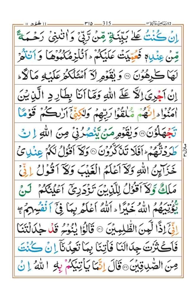 Surah Hud Page 6