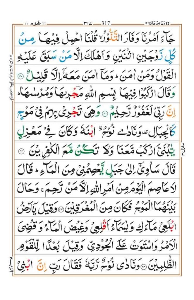 Surah Hud Page 8