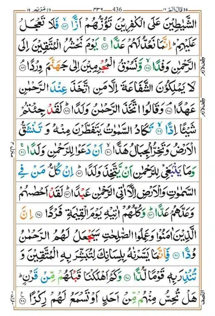 Surah Maryam Page 10