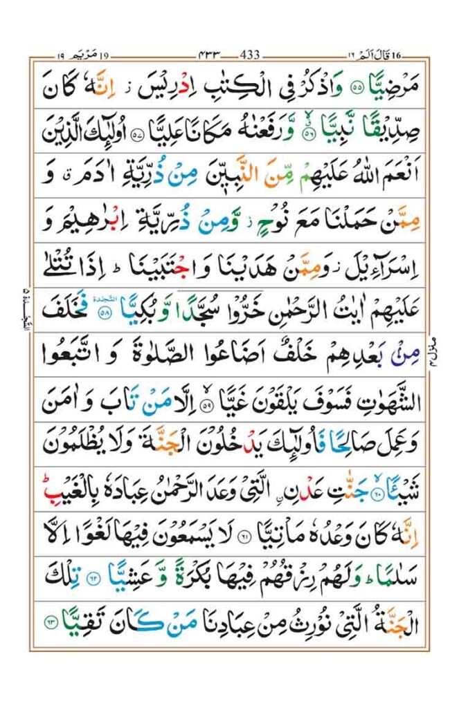 Surah Maryam Page 7