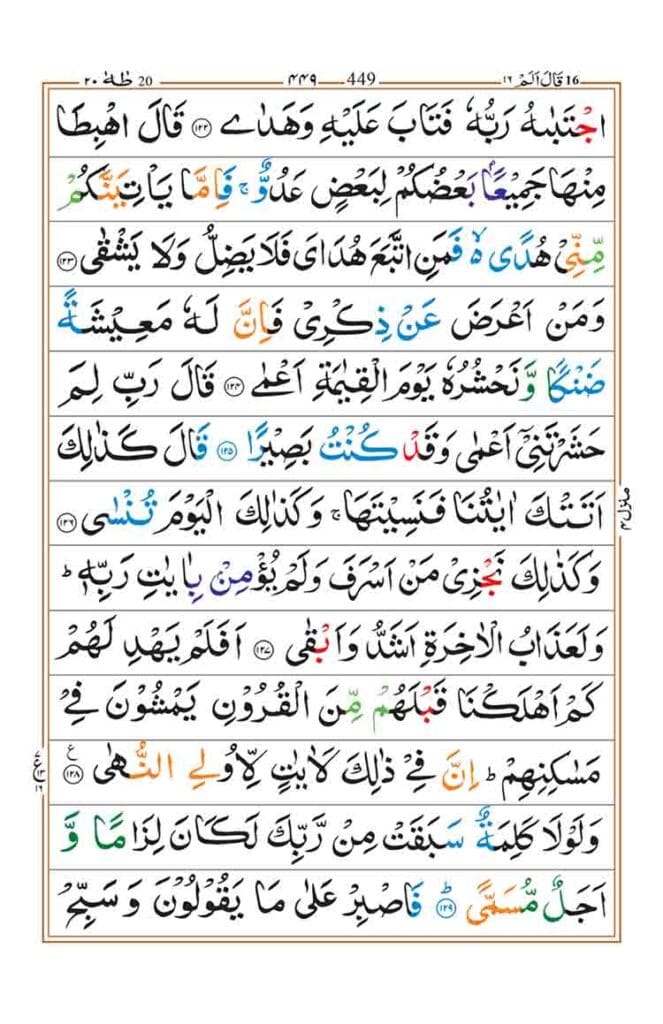 Surah Taha Page 13