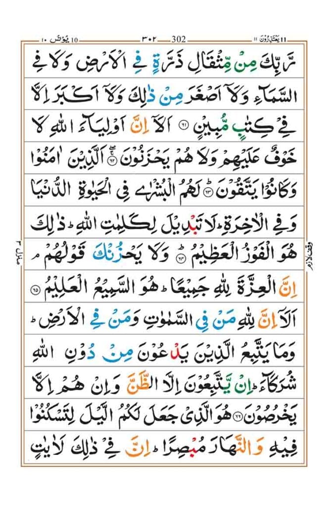 Surah Yunus page 13