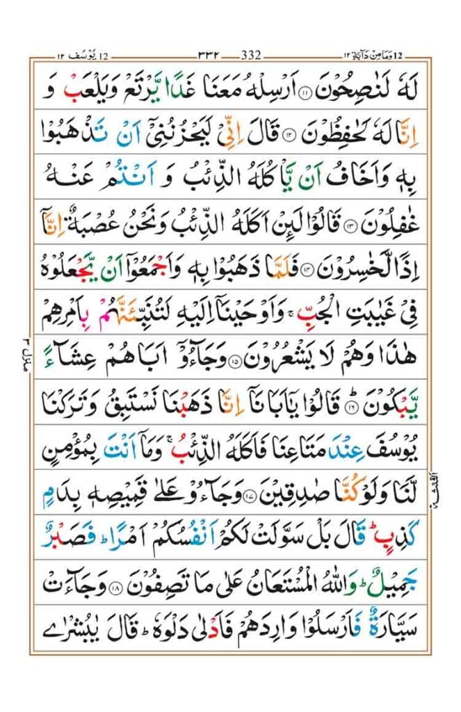 Surah Yusuf page 4