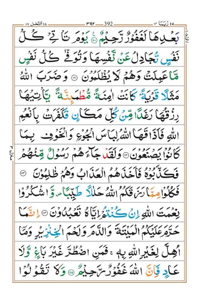 Surah an Nahl Page 19