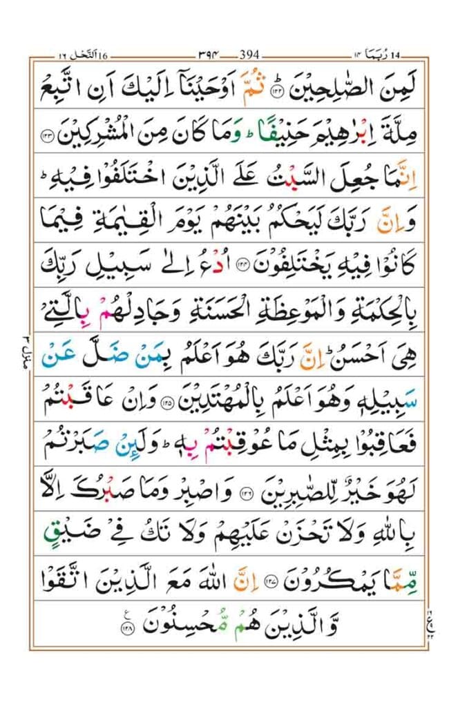 Surah an Nahl Page 21