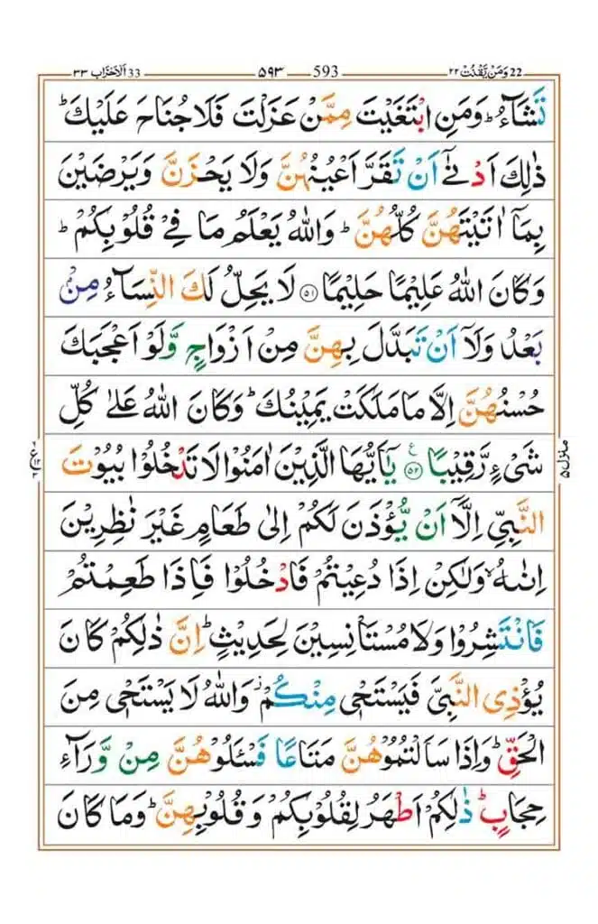 Surah Al Ahzab Page 11