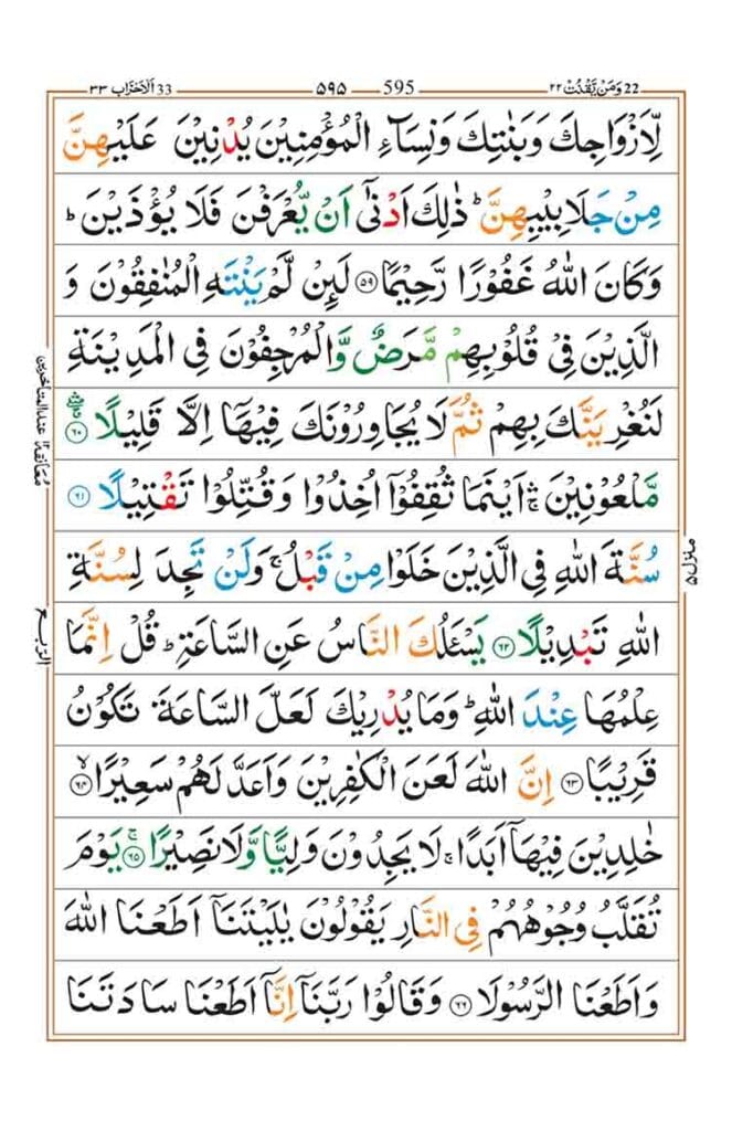 Surah Al Ahzab Page 13 1