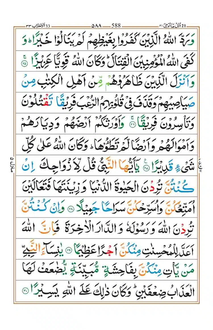 Surah Al Ahzab Page 6