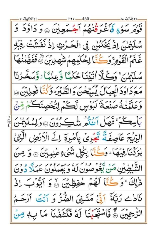 Surah Al Anbiya Page 10