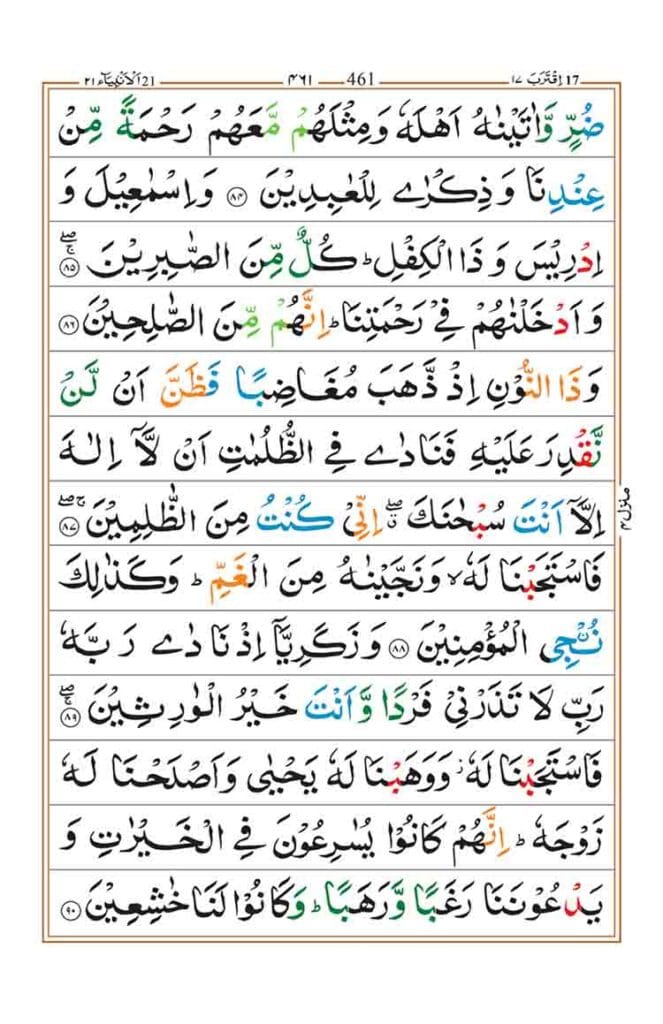Surah Al Anbiya Page 11