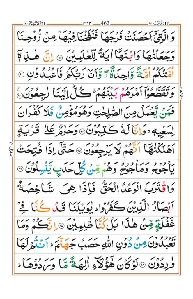 Surah Al Anbiya Page 12