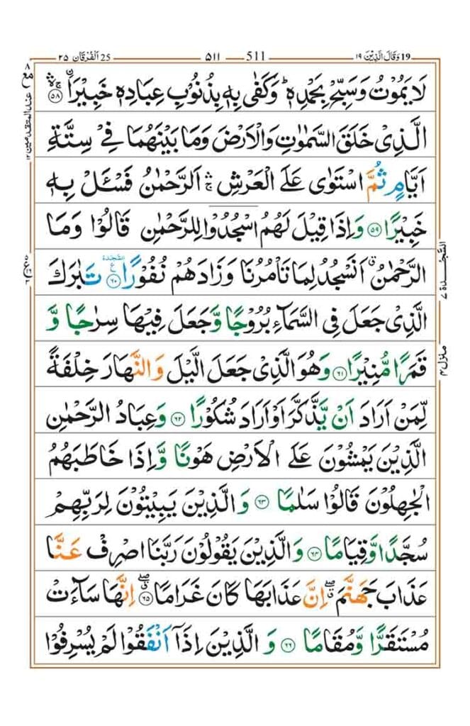Surah Al Furqan Page 9