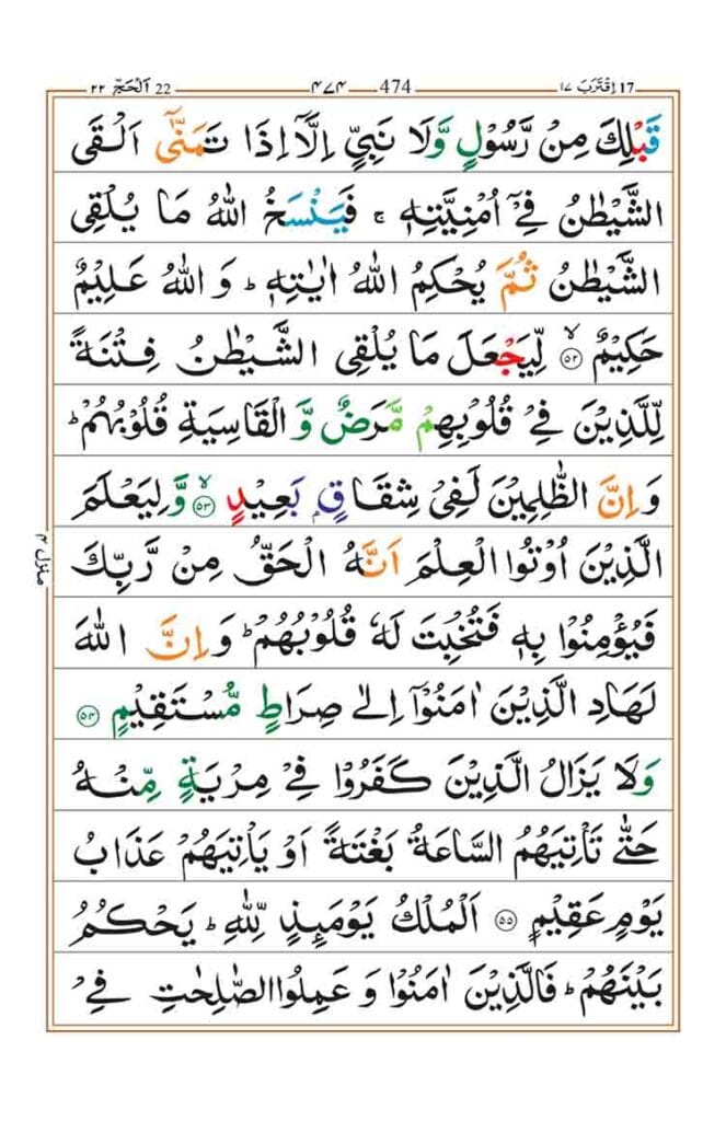 Surah Al Hajj Page 11