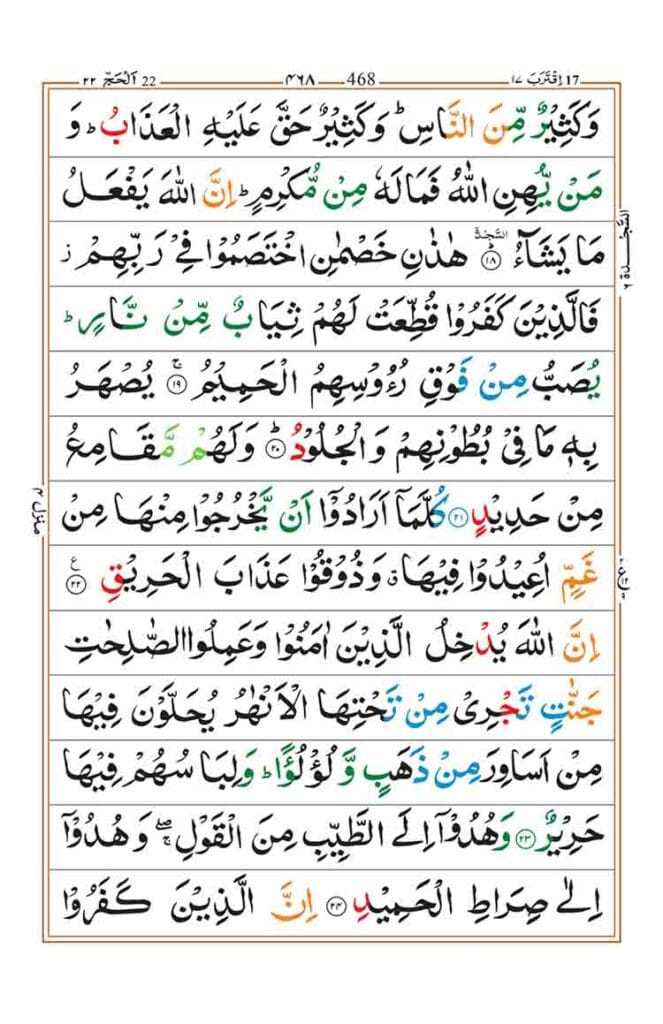 Surah Al Hajj Page 5