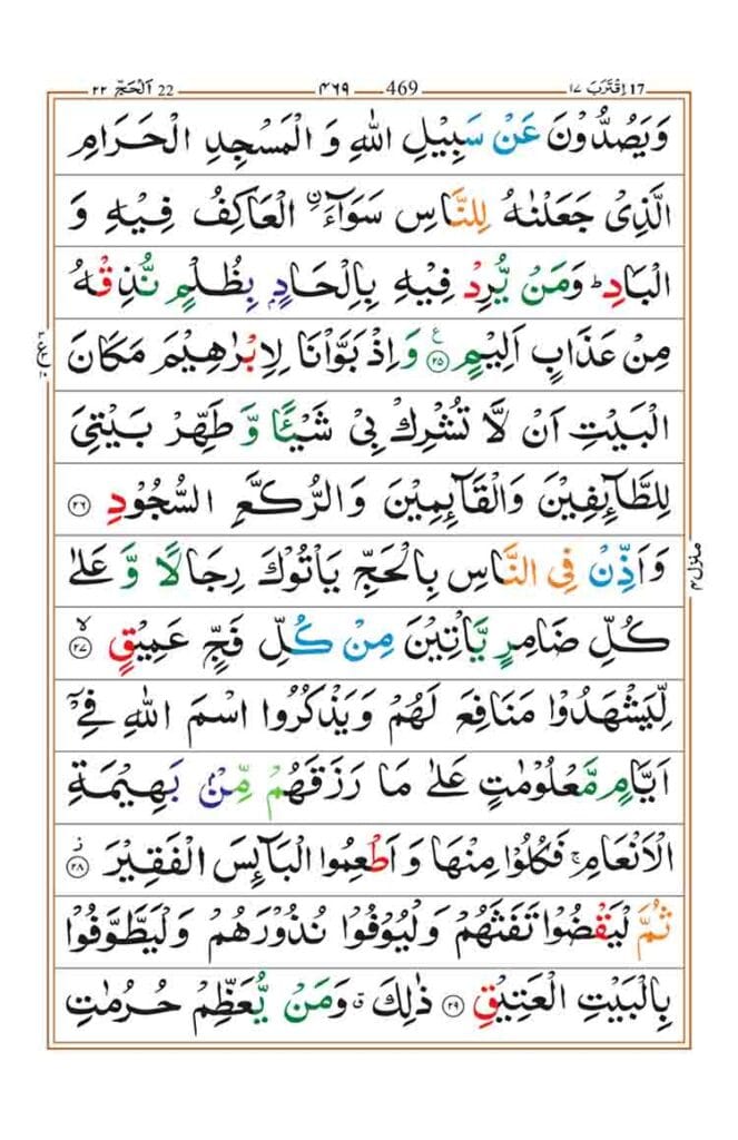 Surah Al Hajj Page 6