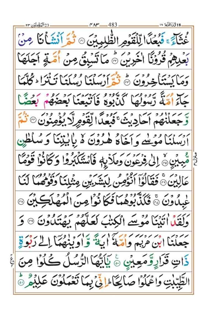 Surah Al Muminun Page5