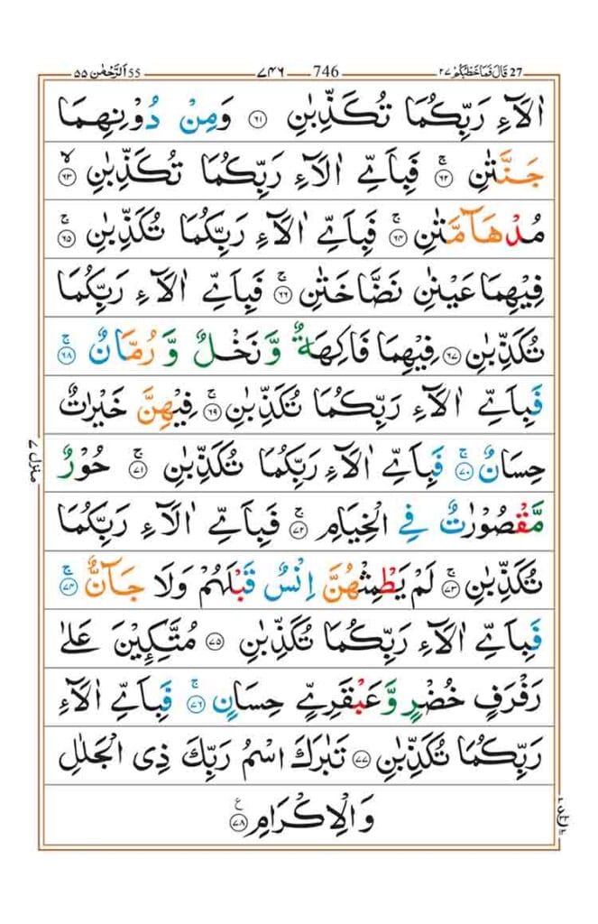 Surah Ar Rahman Page 5