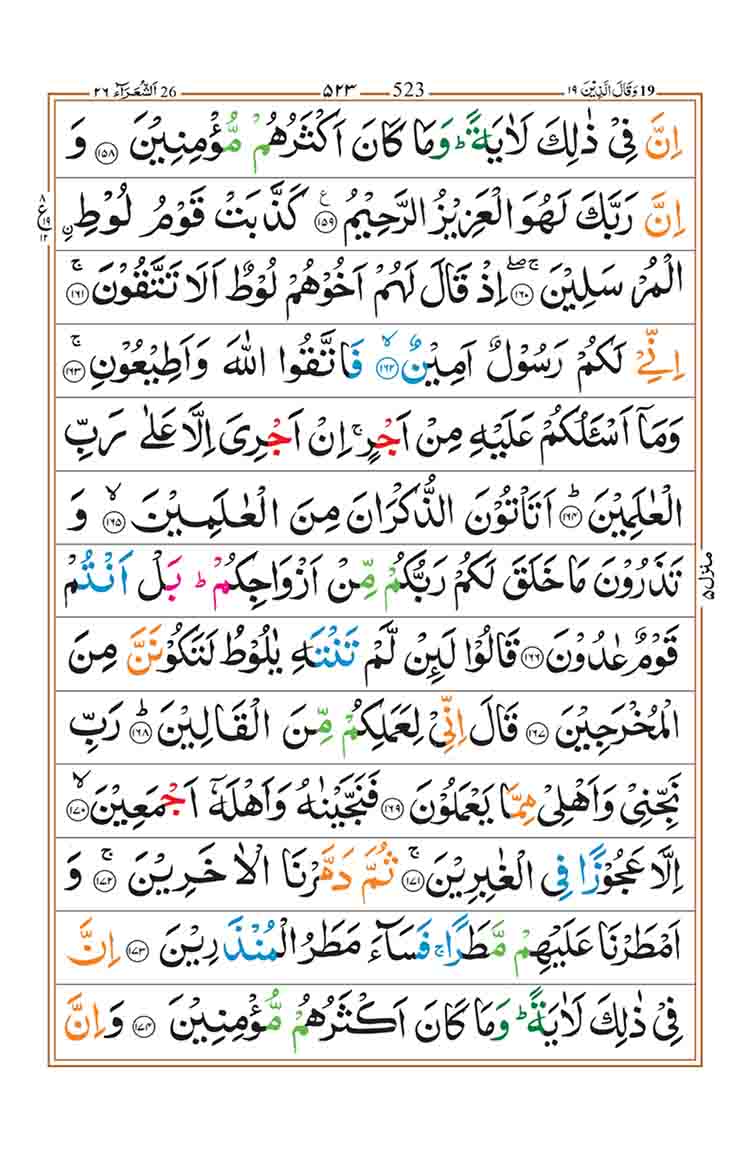 Surah Ash Shuara Page 11