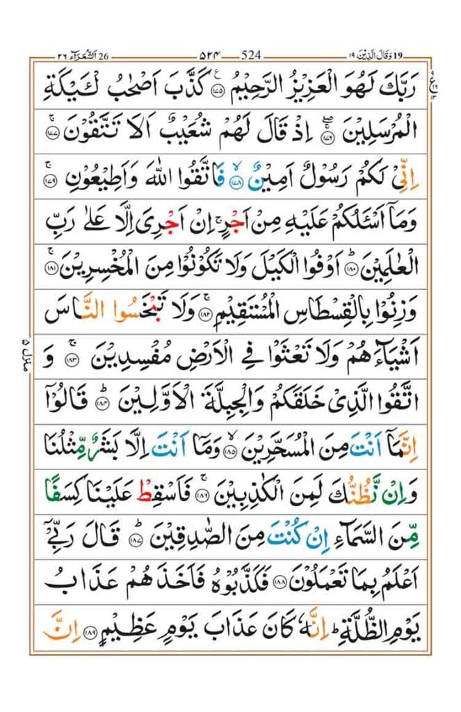 Surah Ash Shuara Page 12