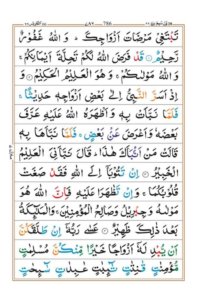 Surah At Tahrim Page 2