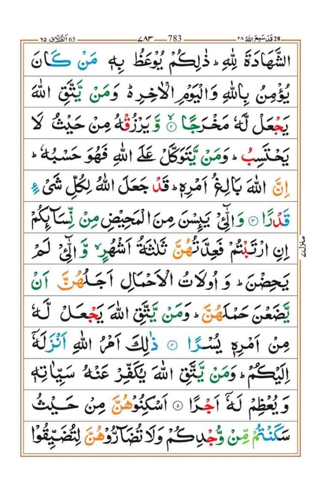 Surah At Talaq Page 2