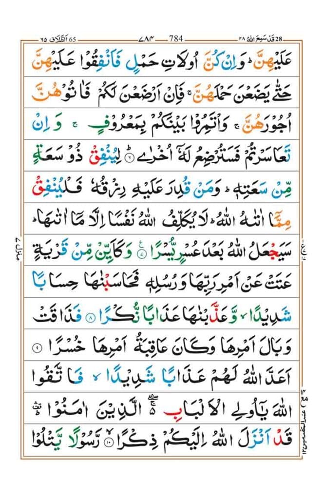 Surah At Talaq Page 3