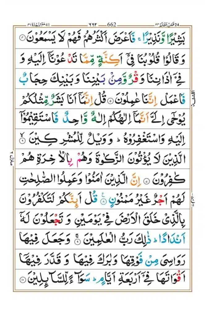 Surah Fussilat Page 2