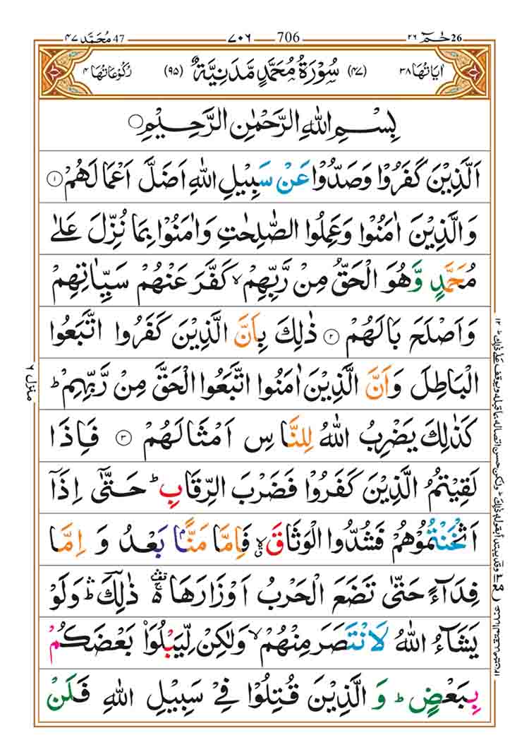 Surah Muhammad Page 1 1
