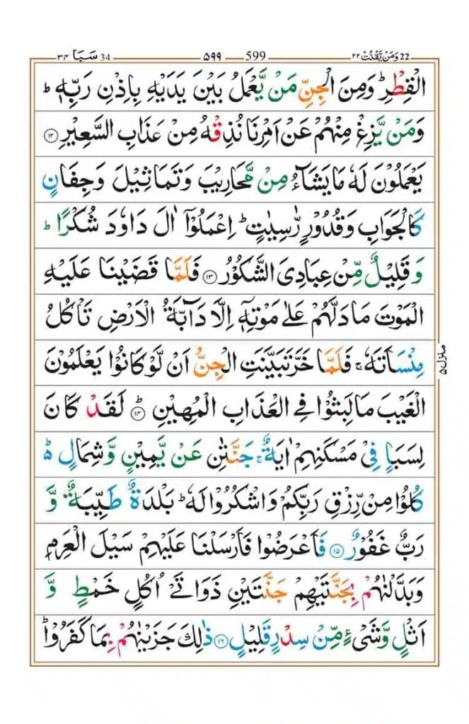 Surah Saba Page 3