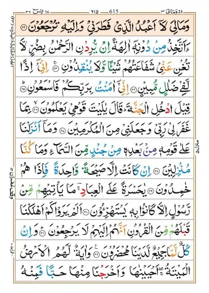 Surah Yasin Page 3