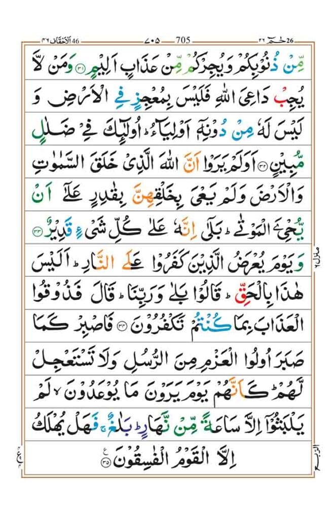 Surah al Ahqaf Page 7