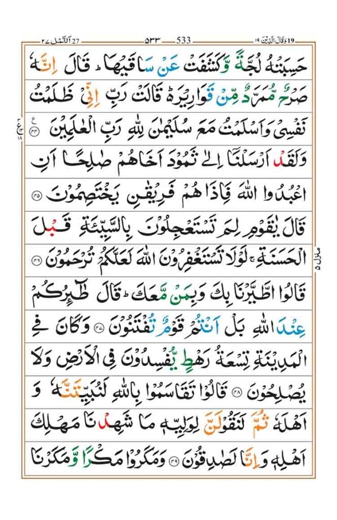 Surah an Naml Page 7