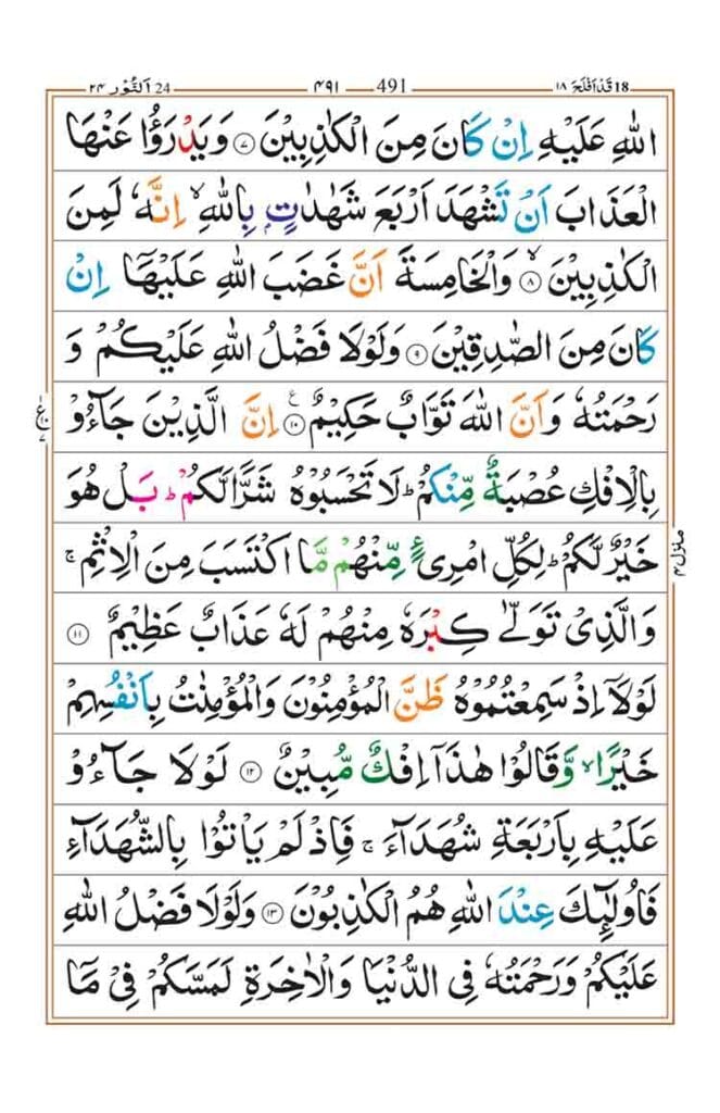 Surah an Nur page 3