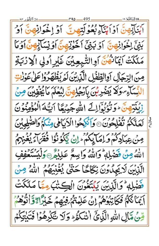 Surah an Nur page 7