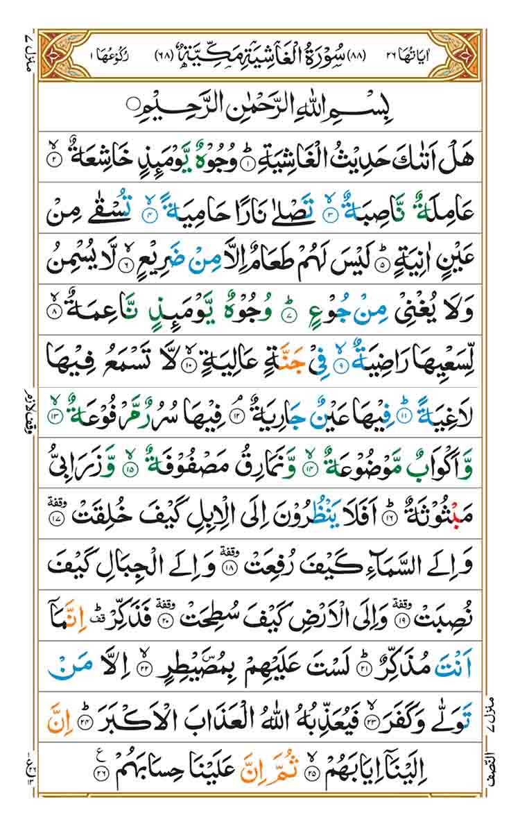 surah al ghashiyah