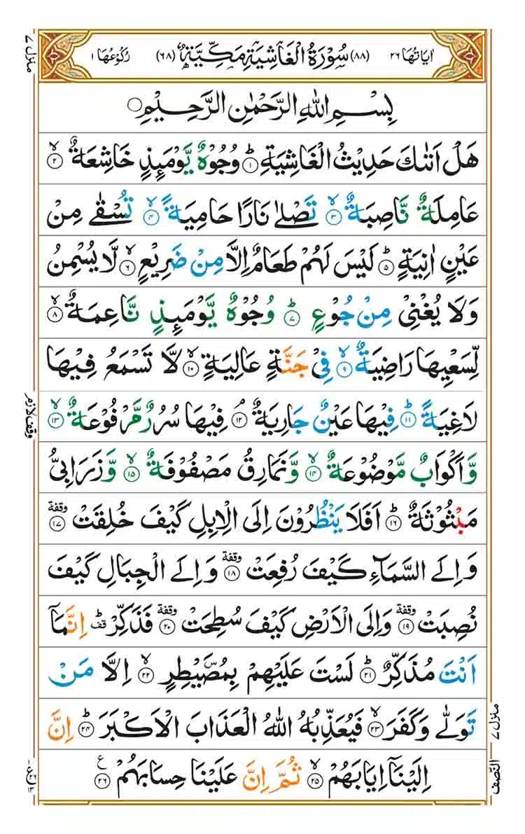 surah al ghashiyah