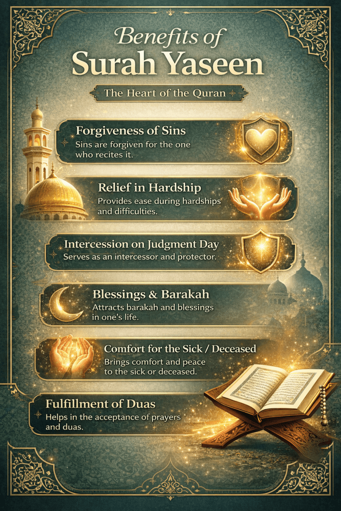 benefits of surah yaseen by faizeislam.info