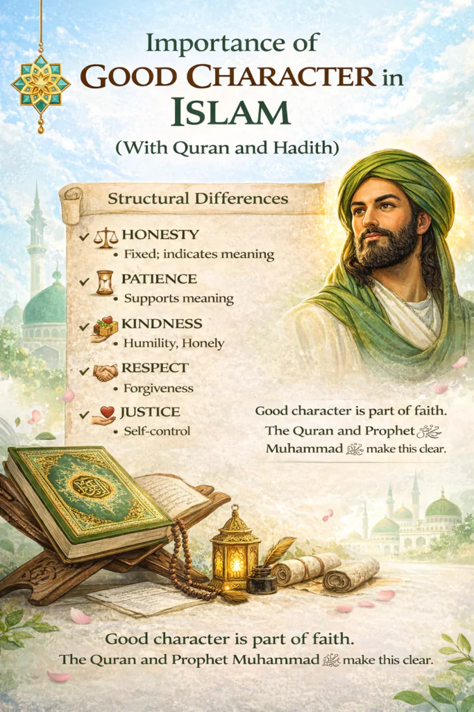 good character in islam
