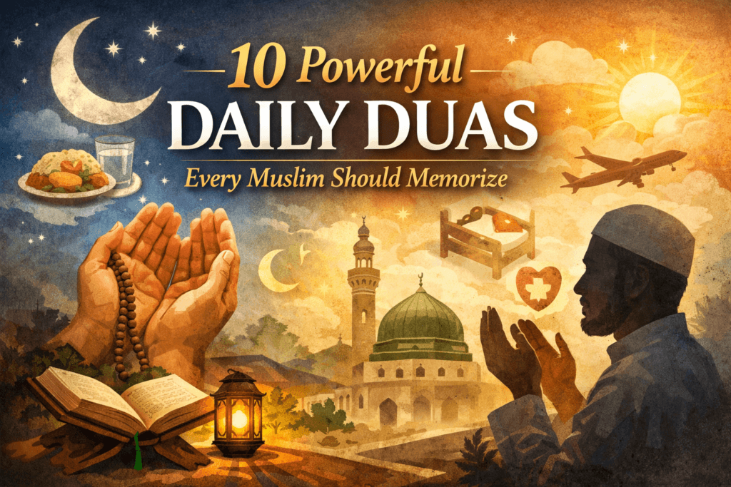 Daily duas and spiritual reflection